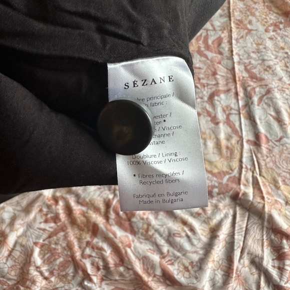 Sezane Alison Skirt Black - Size 2 - Picture 4 of 6